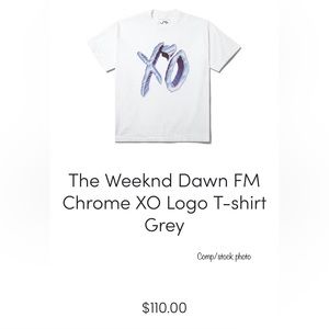 XO THE WEEKND - authentic t-shirt. Size XL